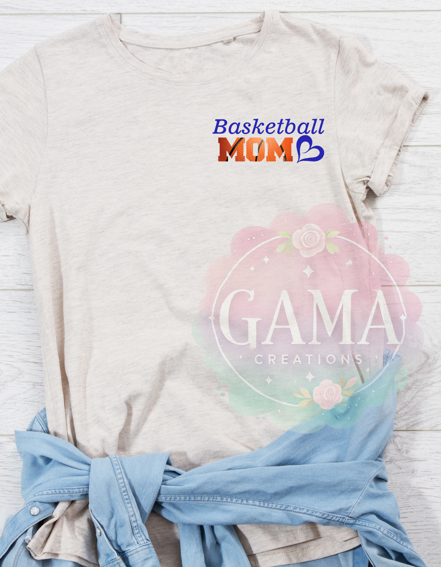 Basketball Mom Customizable Frocket and Back PNG, Trending T-Shirt Design, Digital Download