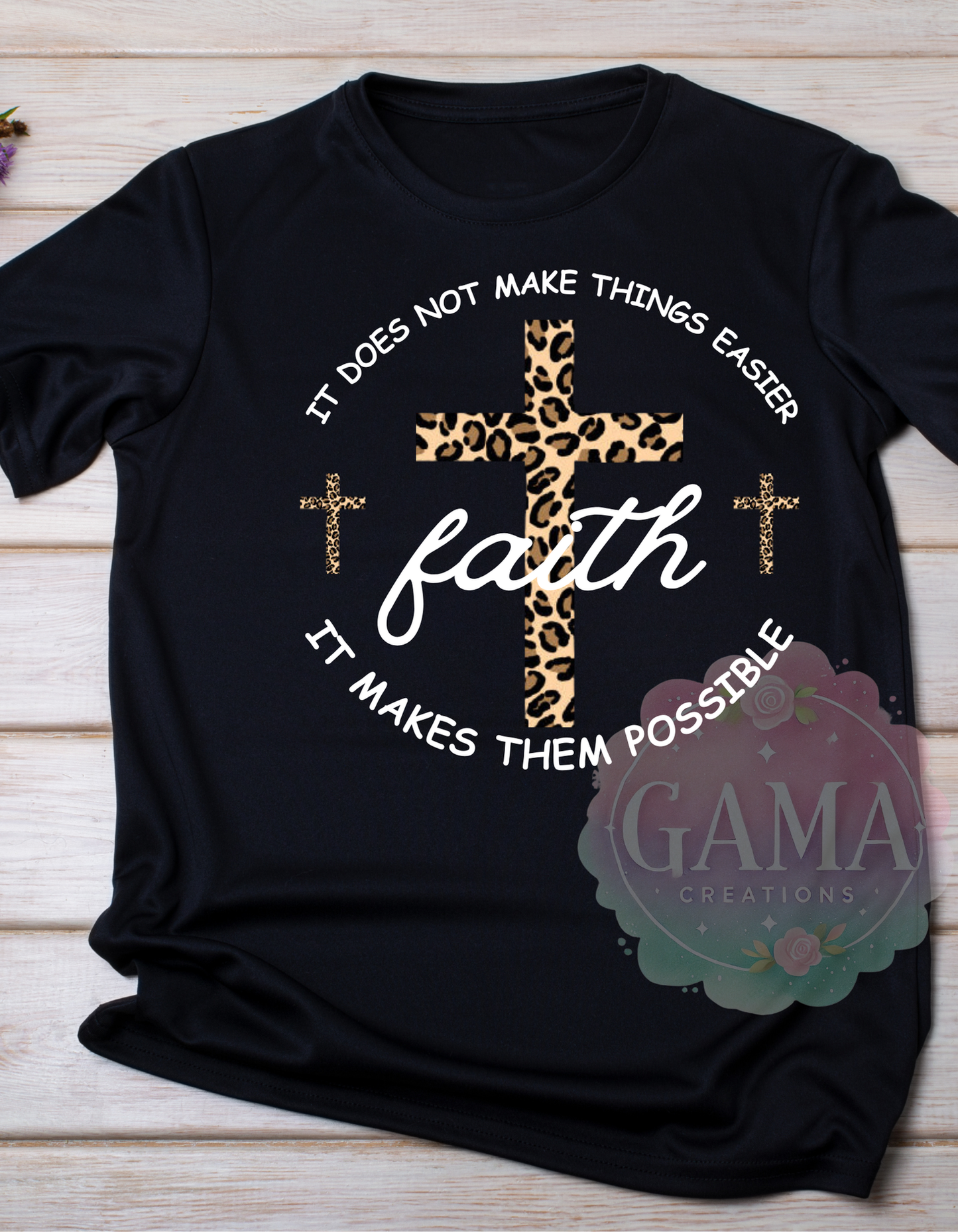 T-Shirt with One Design from Inventory
