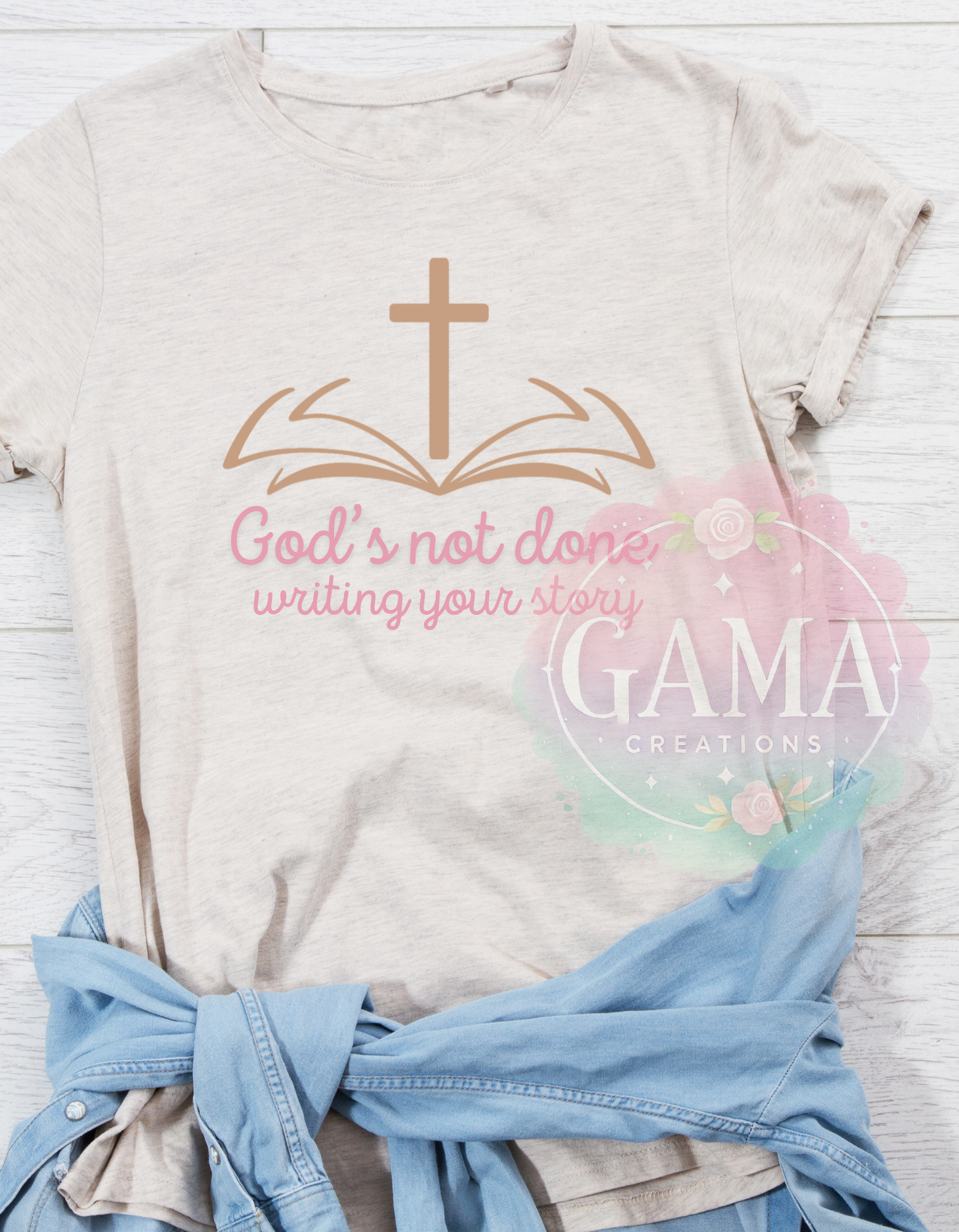 T-Shirt with One Design from Inventory