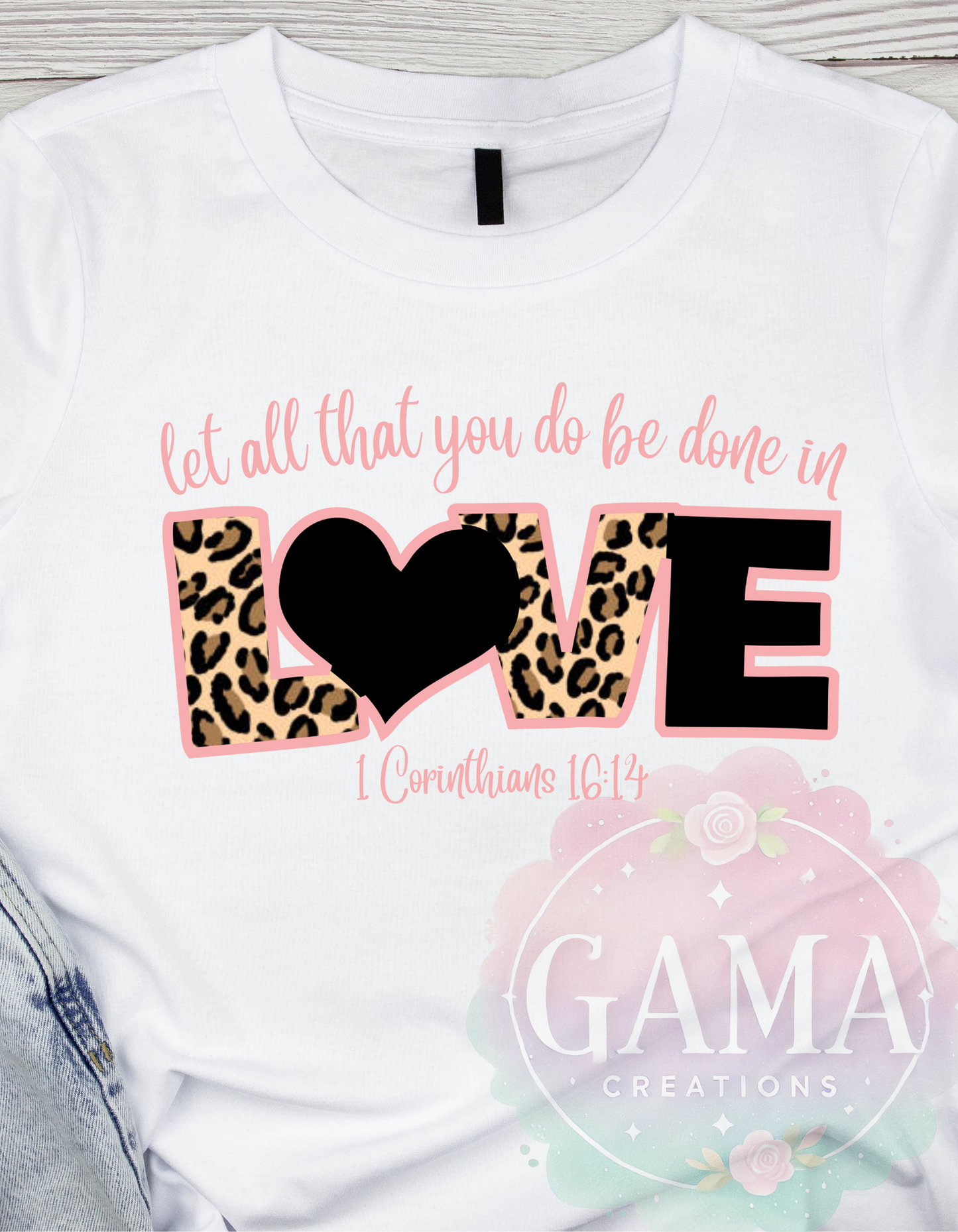 In All Things Love Valentines Christian PNG Design, Trending T-Shirt Design, Digital Download
