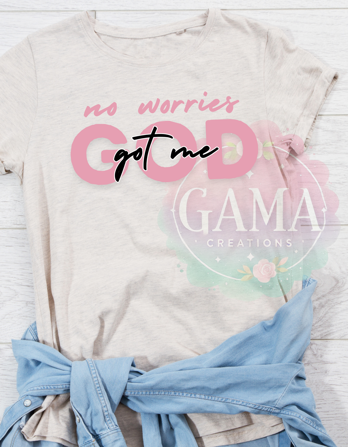 T-Shirt with One Design from Inventory