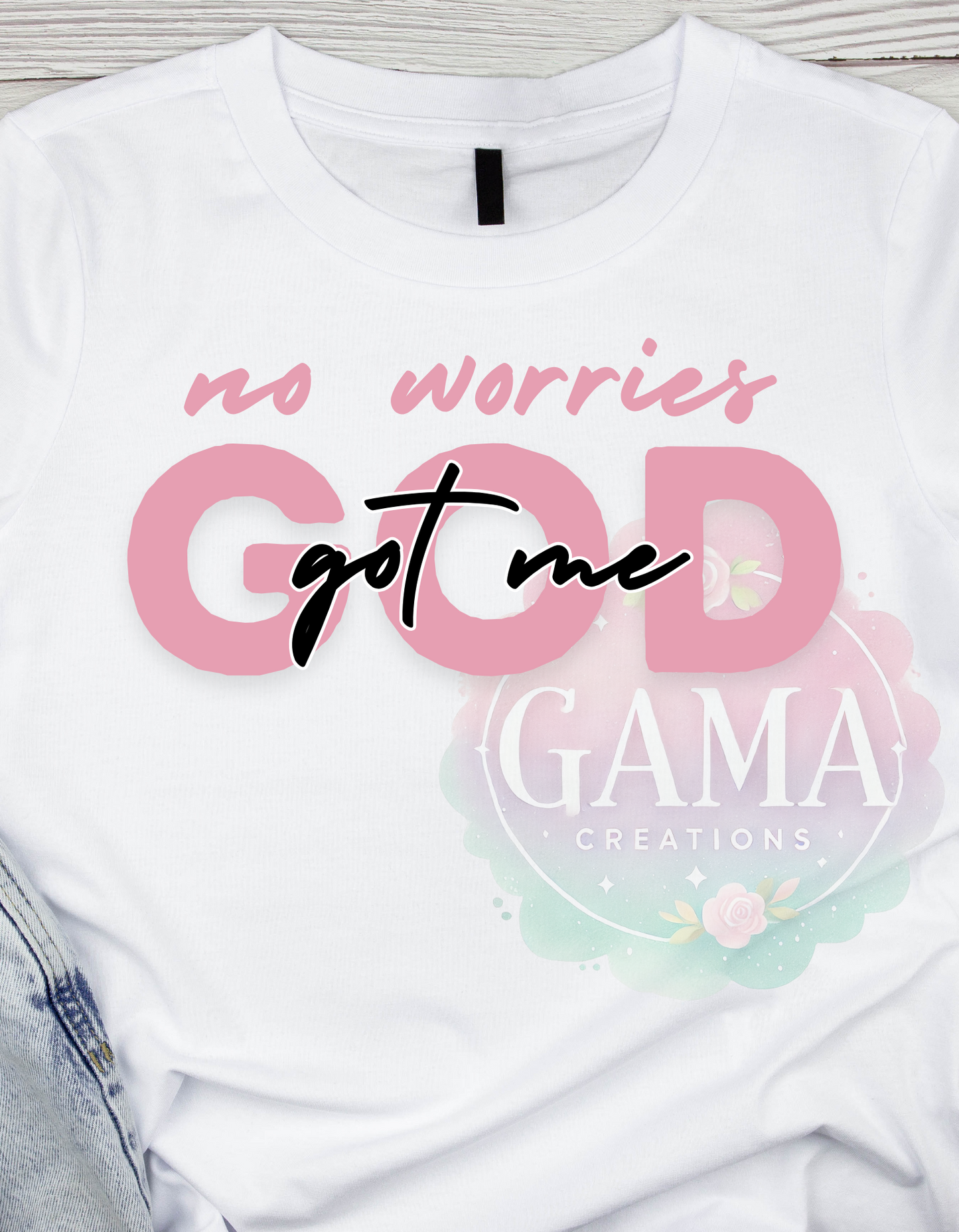 No Worries God Got Me 3 PNG Designs, Trending T-Shirt Design, Digital Download