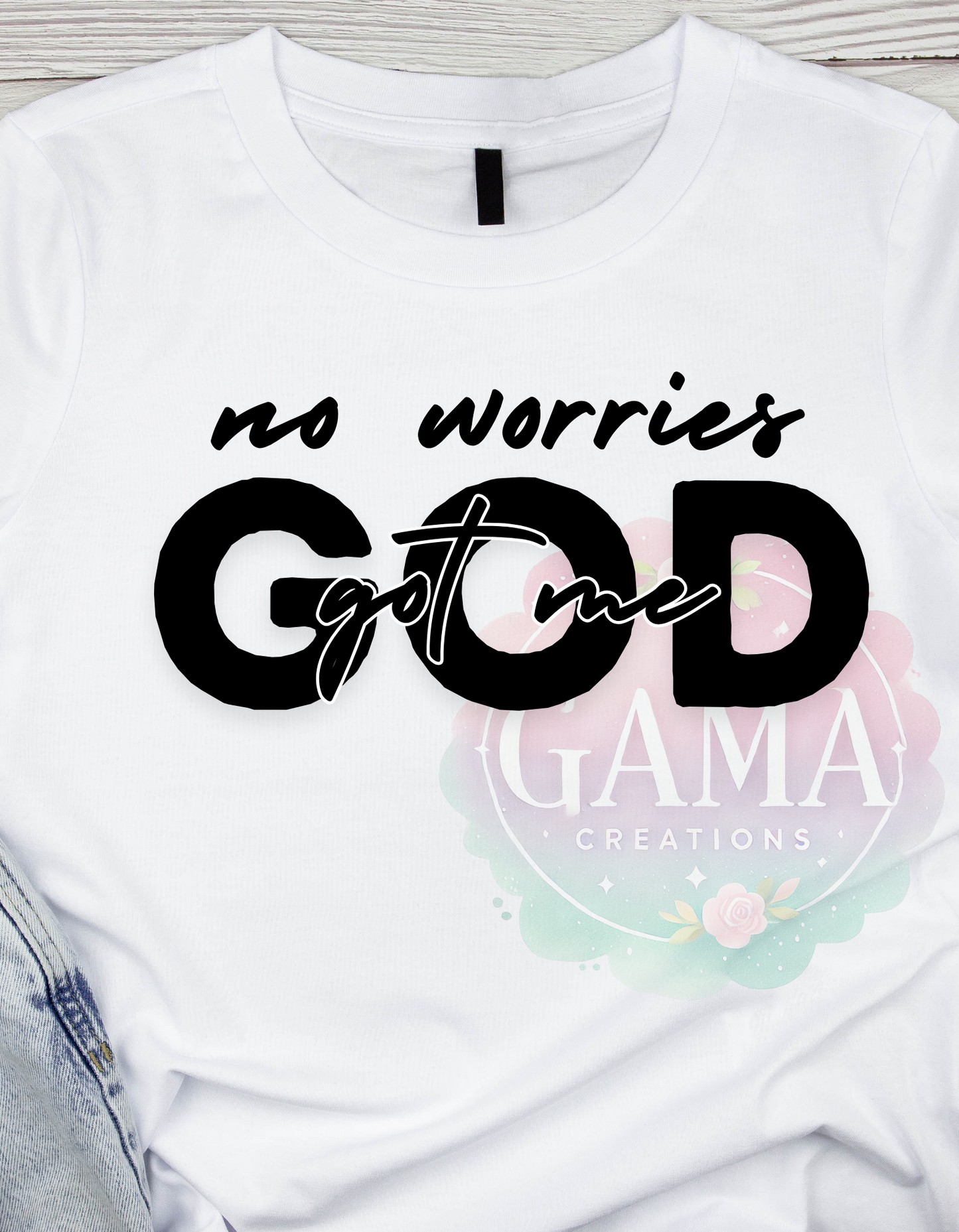 T-Shirt with One Design from Inventory