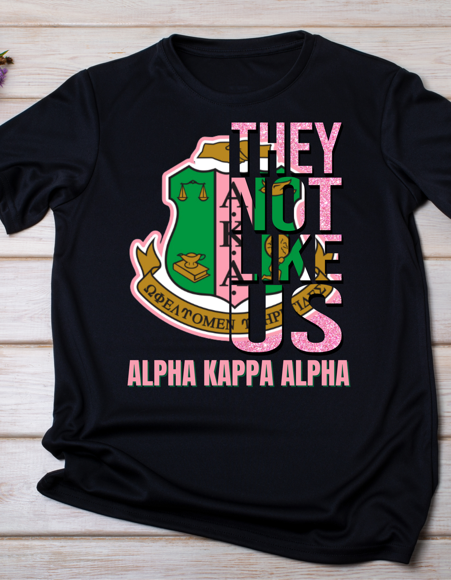 T-Shirt with One Design from Inventory