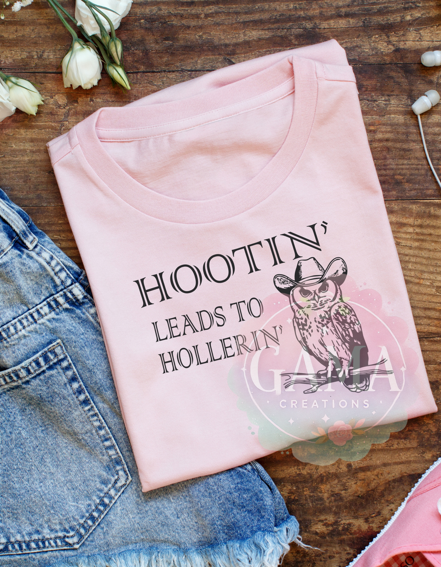 Whootin Leads to Hollerin PNG, Trending T-Shirt Design, Digital Download