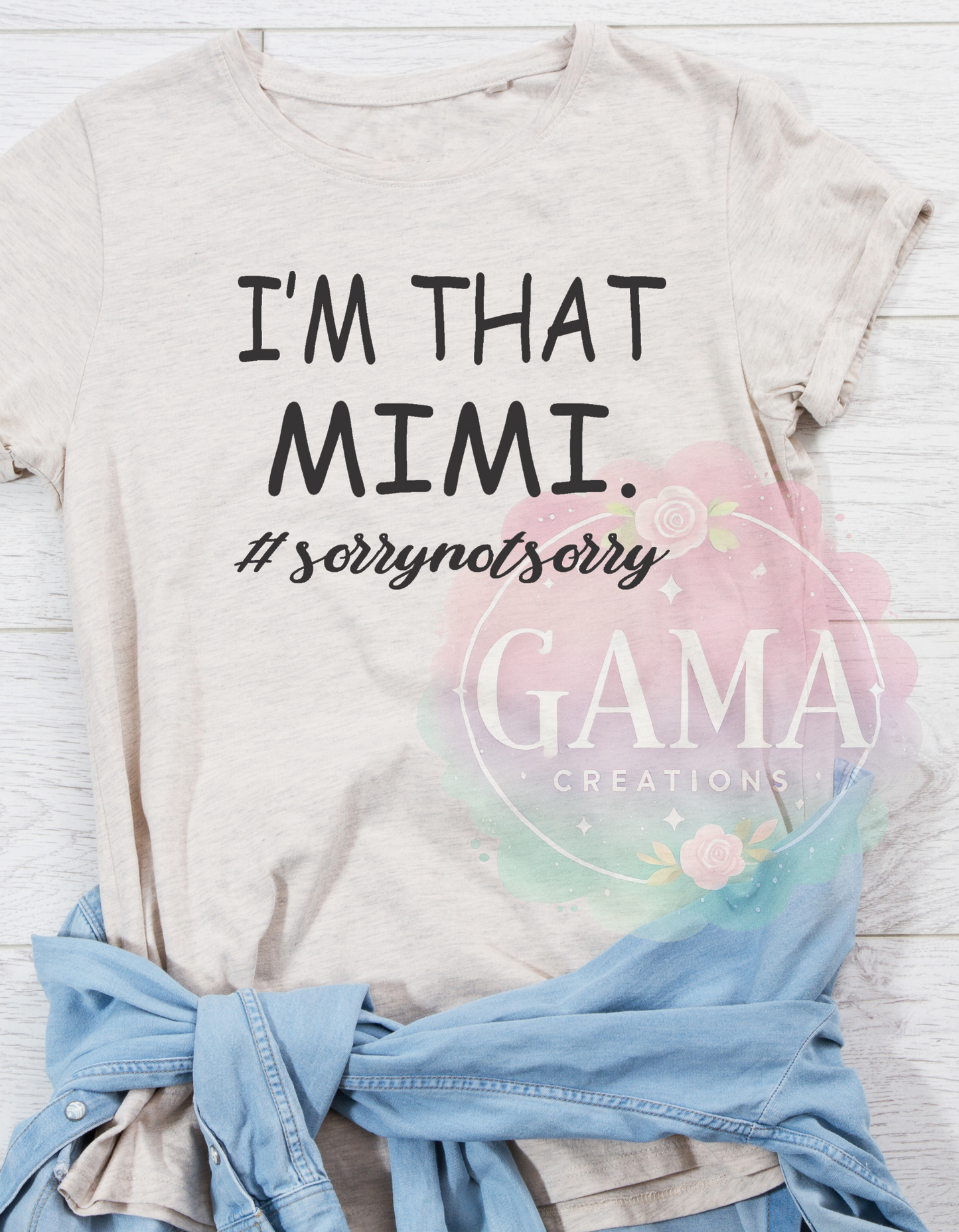 I'm That Mimi #sorrynotsorry PNG and SVG, Trending T-Shirt Design, Digital Download