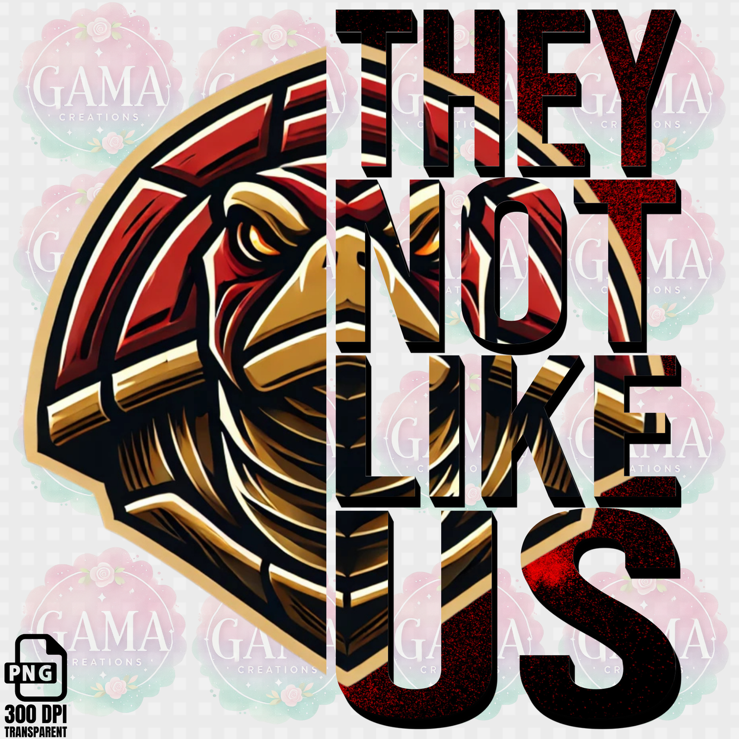 Terrapins They Not Like Us PNG Design, Trending T-Shirt Designs