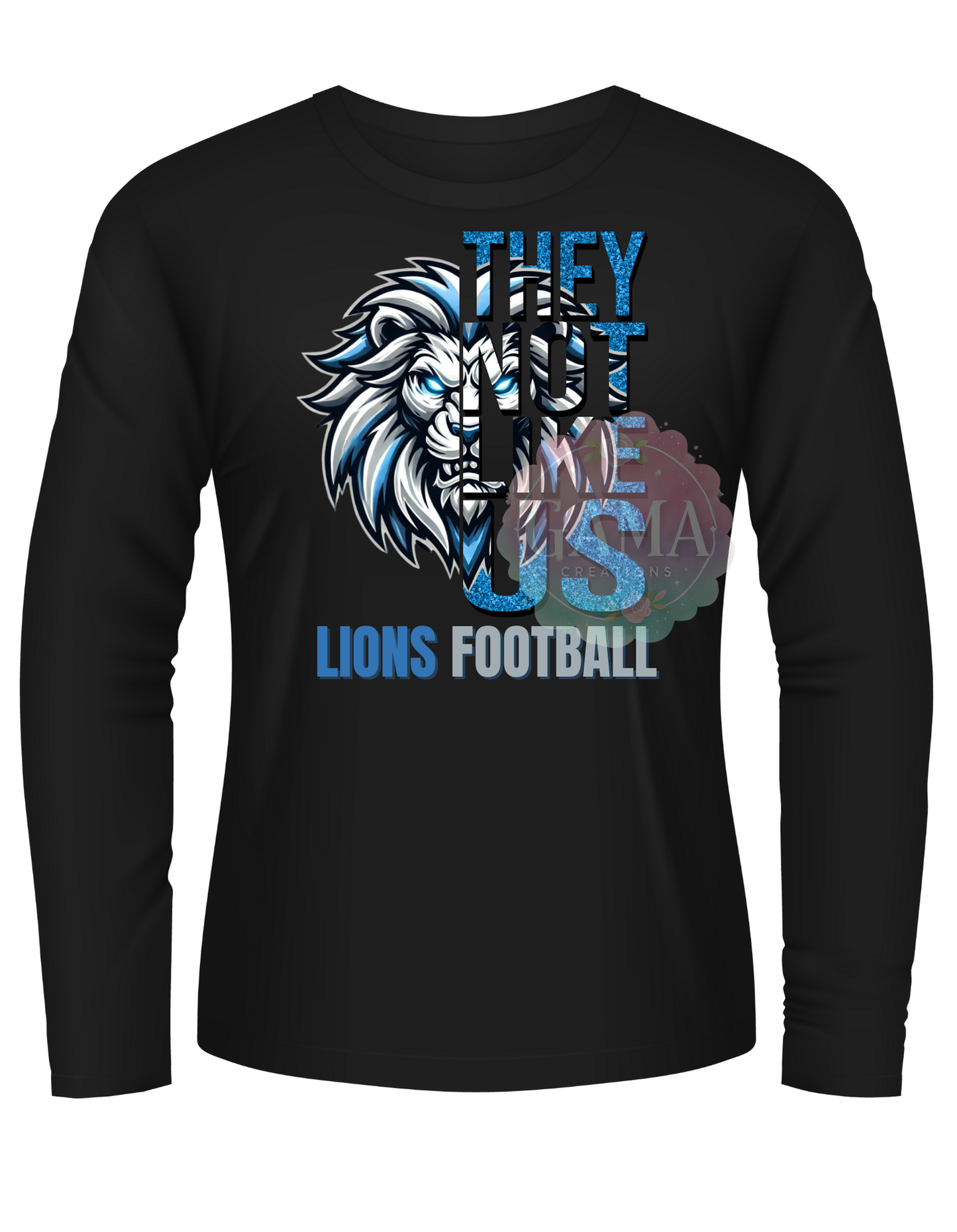 Lions They Not Like Us PNG, Trending T-Shirt Design, Digital Download