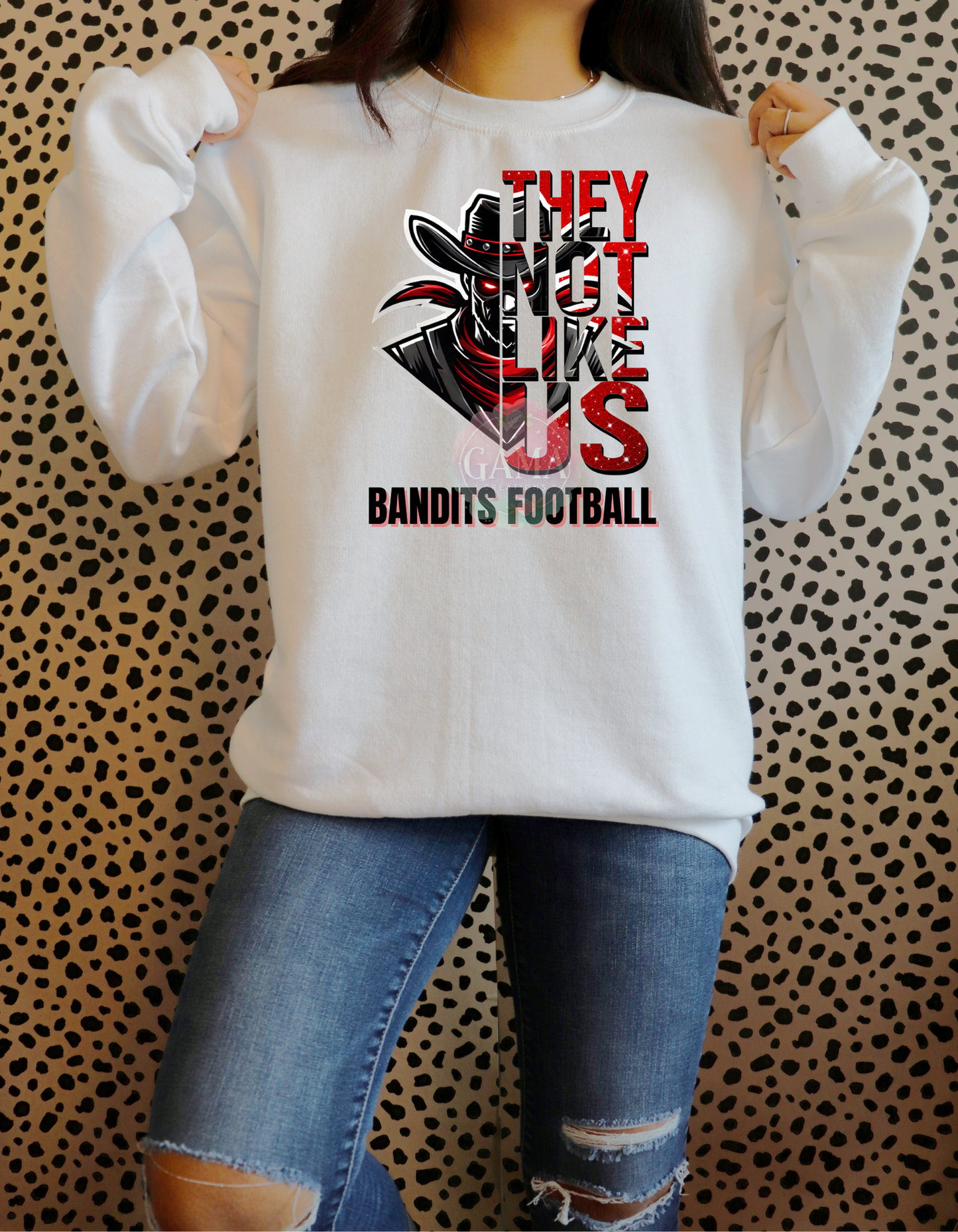 Bandits Football They Not Like Us PNG, Trending T-Shirt Design, Digital Download