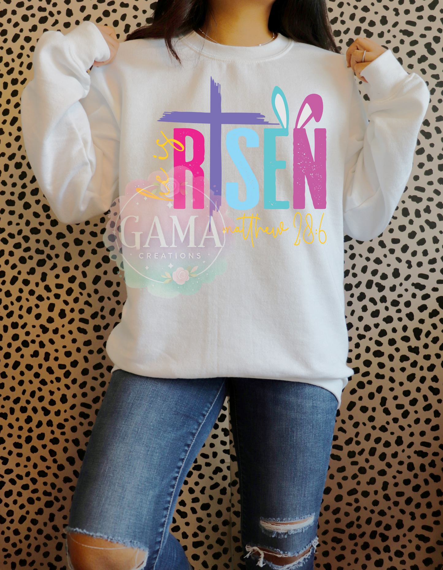 Easter He Is Risen PNG, 3 FILES!, Trending T-Shirt Design, Digital Download