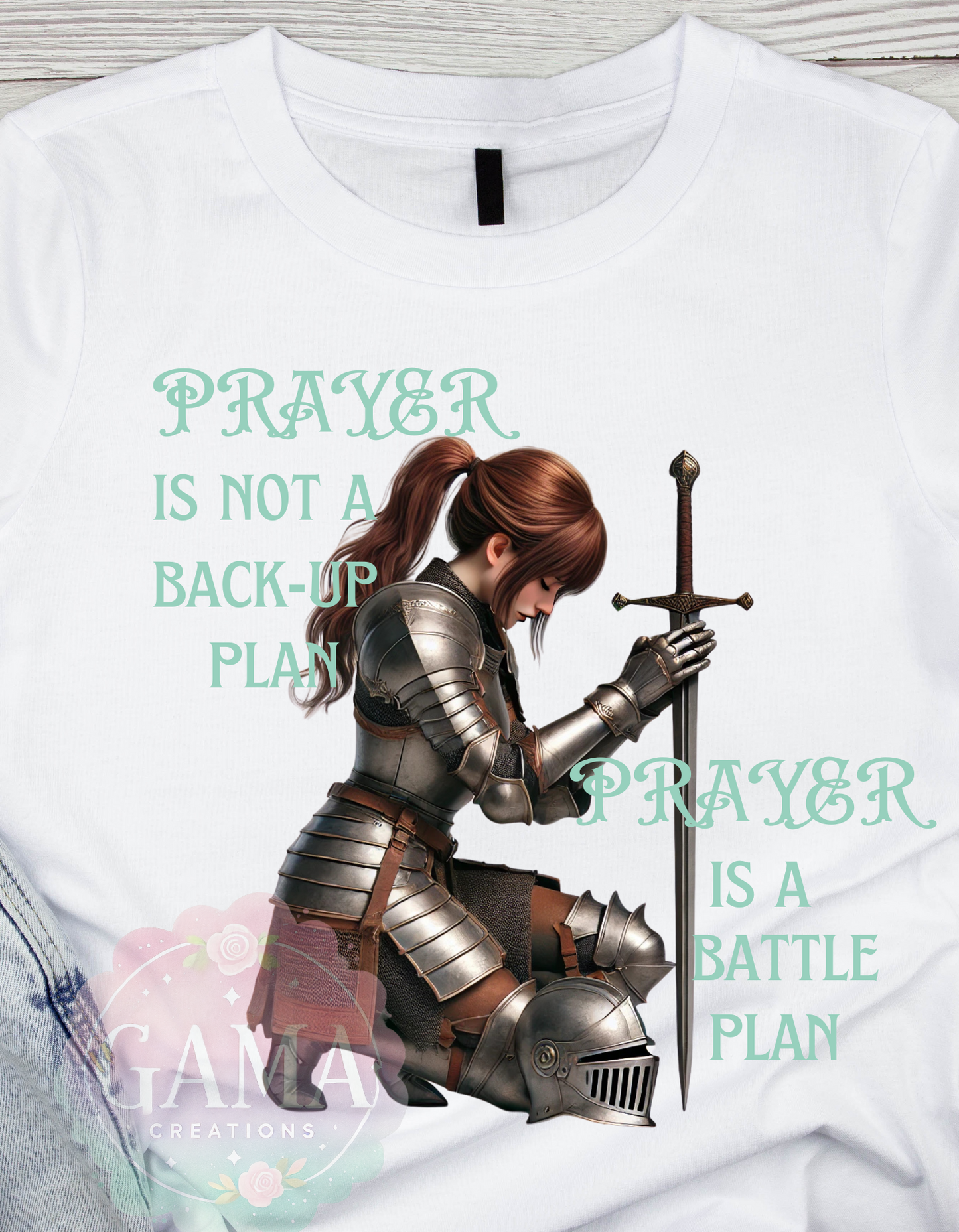 Prayer is a Battle Plan, 3 PNG Designs, Trending T-Shirt Design, Digital Download