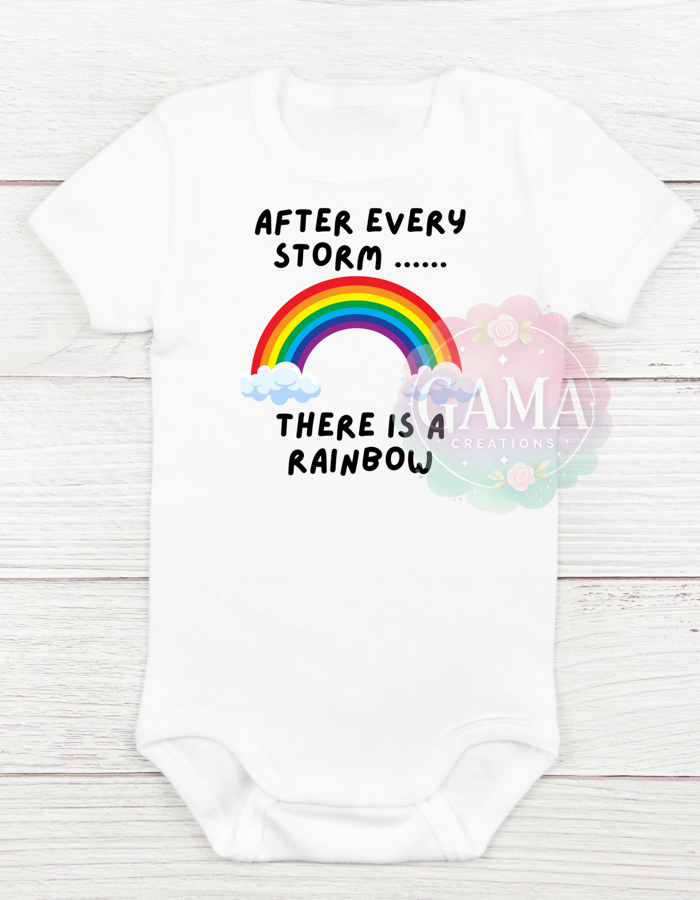 After Every Storm There Is A Rainbow Design, Trending T-Shirt Design, Digital Download