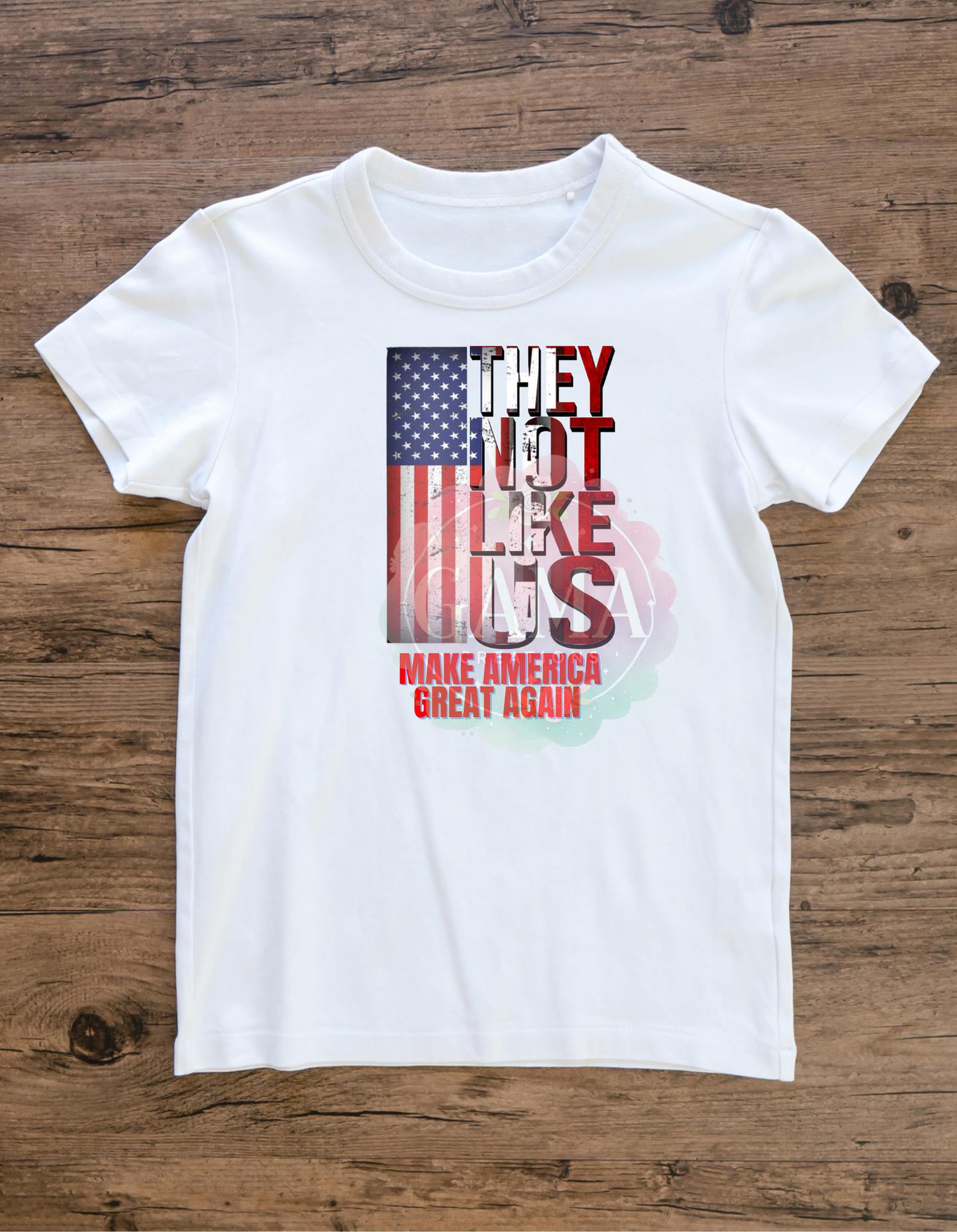 MAGA They Not Like Us PNG, Trending T-Shirt Design, Digital Download