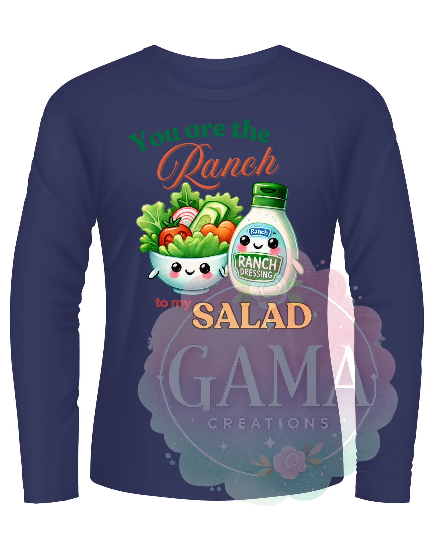 Ranch to My Salad Trending T-Shirt Design, Digital Download (Copy)
