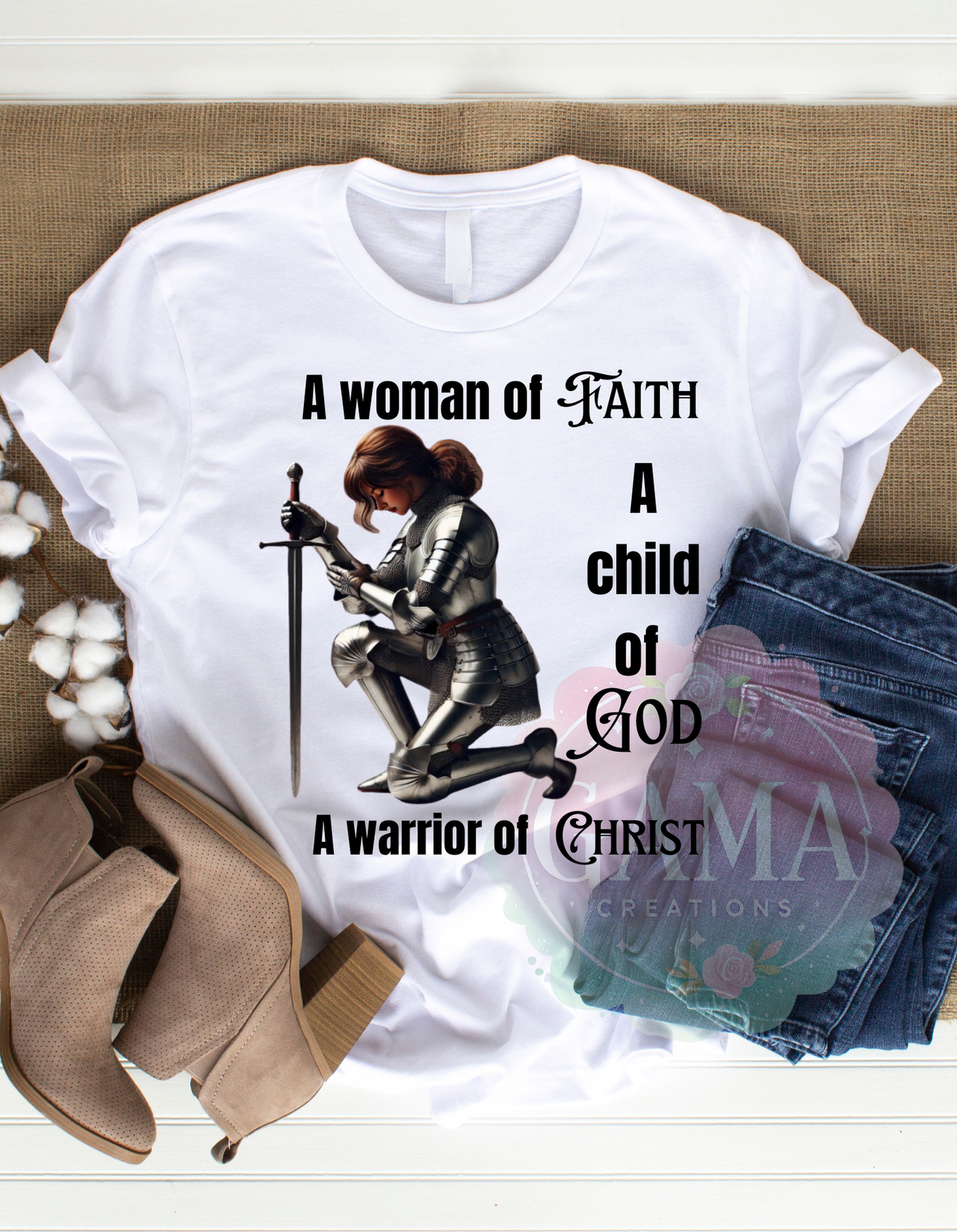 Child of Christ 2 PNG Designs (1 Male and 1 Female), Trending T-Shirt Design, Digital Download