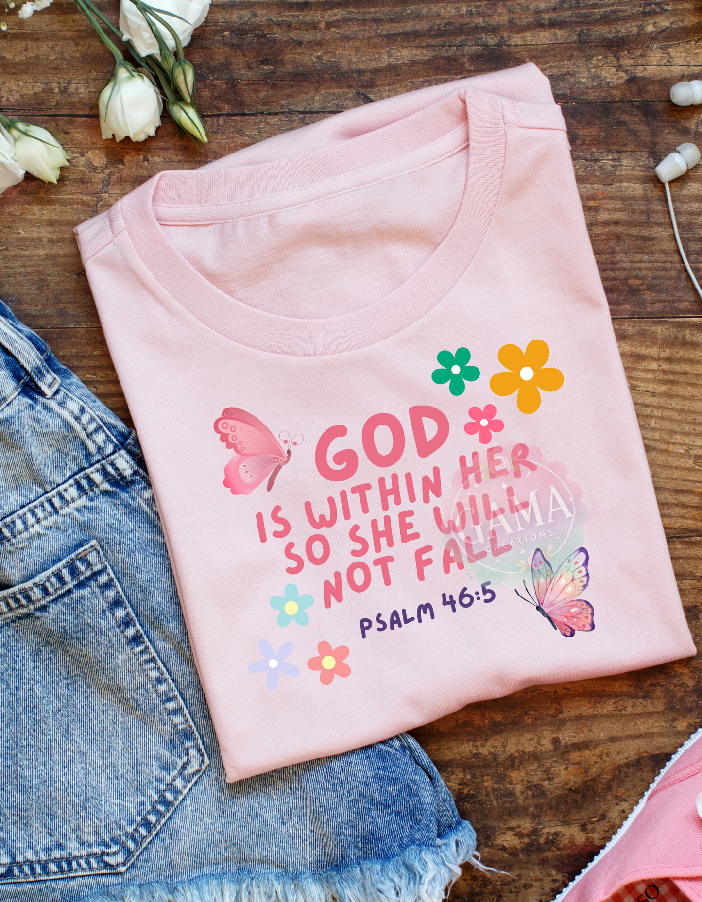 T-Shirt with One Design from Inventory