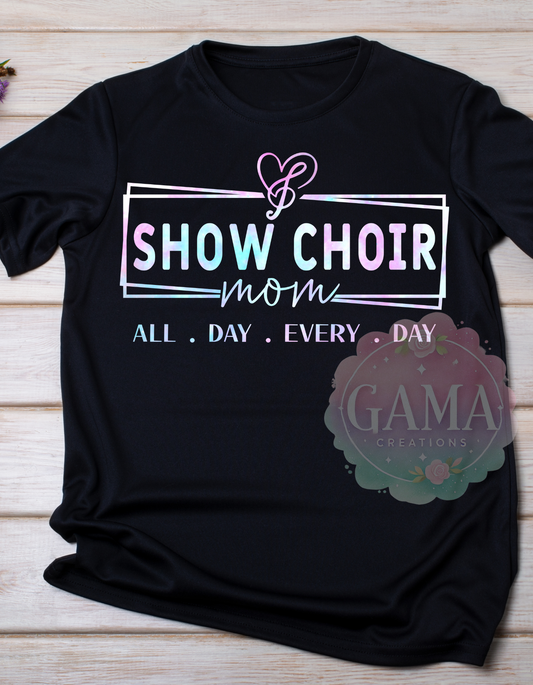 Infinity Show Choir Family Shirt, Black Shirt