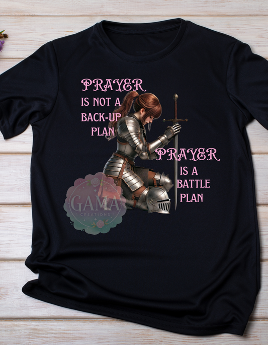 Prayer is a Battle Plan, 3 PNG Designs, Trending T-Shirt Design, Digital Download