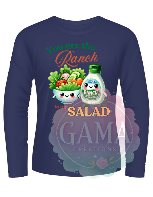 Ranch to My Salad Trending T-Shirt Design, Digital Download (Copy)